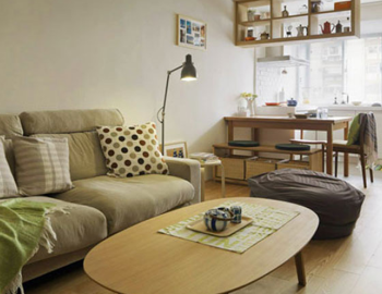 Řízení osvětlení, žaluzií a závěsů v luxusním apartmánu