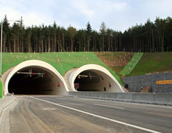 Control of the Valik tunnel, the first highway tunnel in the Czech Republic