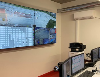 Control system of the tram hall in the depot - Brno City Transport Company