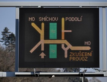 Traffic information providing in Prague, Czech Republic