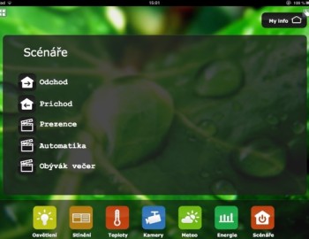 Řídicí systém montovaného rodinného domu Ecomodula - Francie