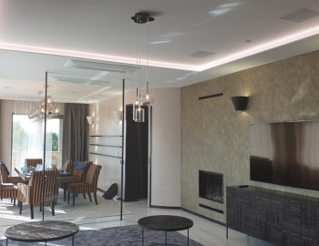 Komplexní řízení technologií luxusní vily na severní Moravě