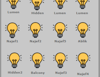 Řízení a monitoring technologií v apartmánu Dream, Džidda