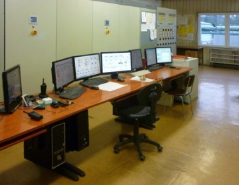 Výtopna Hradčany - Vizualizace parních kotlů a hlavní předávací stanice