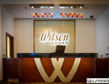 Řízení systému osvětlení ***** Hotelu Wilson - Praha