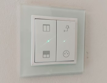 Showroom řízený Tecomat Foxtrotem - vzorové apartmány Września, Polsko