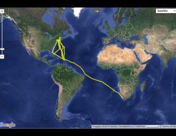 Foxtrot on waves of Atlantic ocean - control of catamaran technologies - Gunboat 66 SLIM