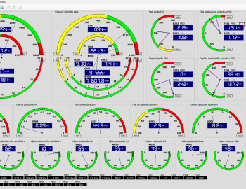 Výtopna Hradčany - Vizualizace parních kotlů a hlavní předávací stanice