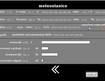 Kompletní systém řízení a vizualizace technologií rodinného domu v Kroměříži