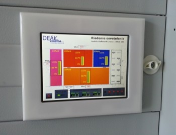 Řízení osvětlení výrobní haly společnosti Andritz Kufferath s.r.o. - Slovensko