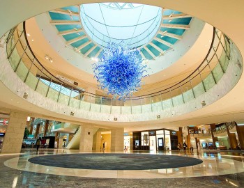 Řízení světel v luxusní restauraci v Kuvajtu