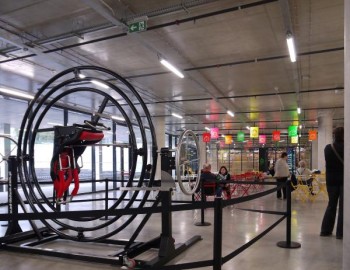 Hra světel ve Světě Techniky v Ostravě-Dolních Vítkovicích, Česká republika