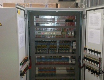 Kotelna na dřevěnou štěpku ve městě Kohila, Estonsko