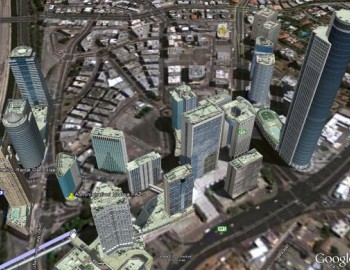 Řídicí systém administrativní budovy PAZ-2 v centru Ramat Gan v Tel Avivu