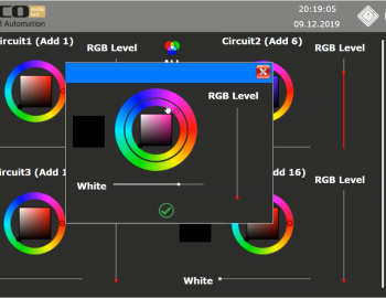 Control of external lighting on Tujjar tower, Kuwajt