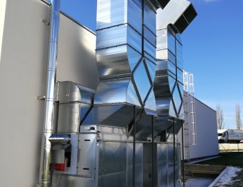 Řízení technologií administrativně-výrobní haly společnosti VIPAX – Lukov, ČR