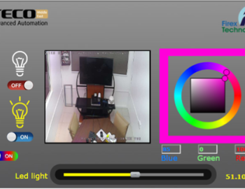 Showroom s řídicím systémem Tecomat Foxtrot v Dubaji