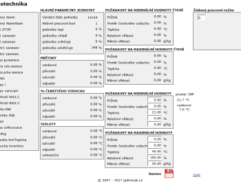 Řízení technologií administrativně-výrobní haly společnosti VIPAX – Lukov, ČR