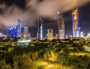 Řízení osvětlení v parku Al-Shaheed, Kuvajt