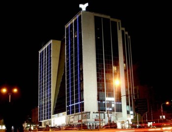 Řízení technologií v kancelářské budově v Damašku