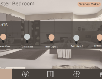 Řízení technologií v luxusní vile v Abu Dhabi