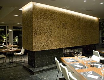 Systém řízení osvětlení a světelných scén - Cayena Restaurant, Nicosia, Kypr