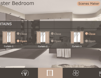 Řízení technologií v luxusní vile v Abu Dhabi