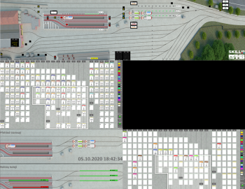 Control system of the tram hall in the depot - Brno City Transport Company
