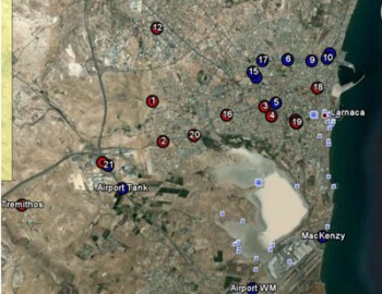Systém vodárenských nádrží Nicosia a Larnaca - Kypr
