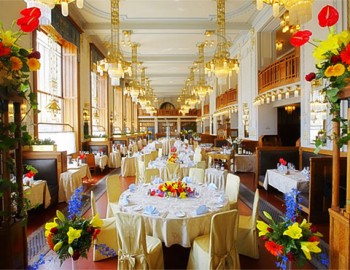 Systém řízení osvětlení Francouzské restaurace v Obecním domě v Praze