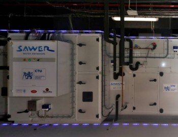 Tecomat Foxtrot řídí zařízení S.A.W.E.R., které umí vyrábět vodu ze vzduchu