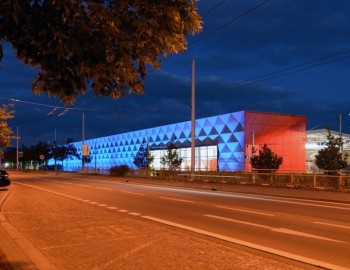 Control system of the tram hall in the depot - Brno City Transport Company